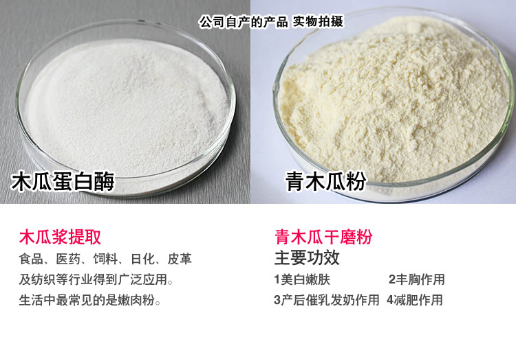 木瓜蛋白酶 木瓜粉